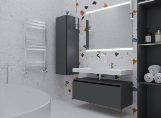 Столешница Armadi Art Flat 100см белый 869-100